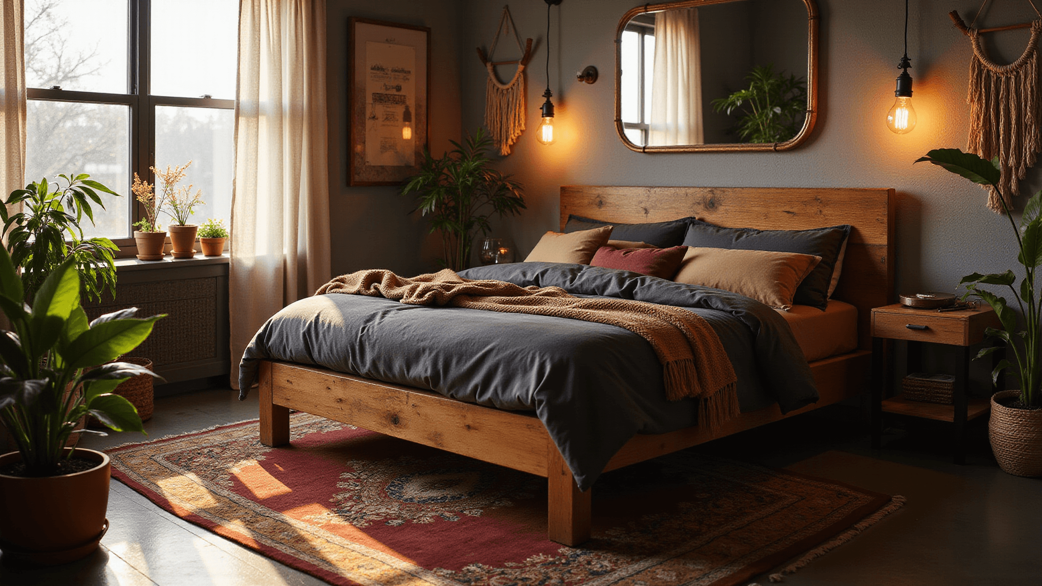 Create a Boho Bedroom for Men: The Ultimate Masculine Design Guide ...