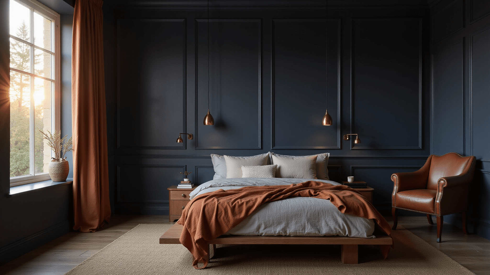 Moody Bedroom Magic: Transforming Awkward Spaces into Stunning ...