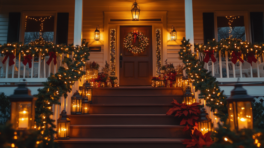 Front Porch Christmas Decor