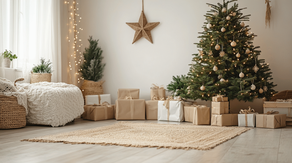 minimalist christmas decor