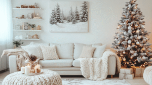 christmas apartment decor