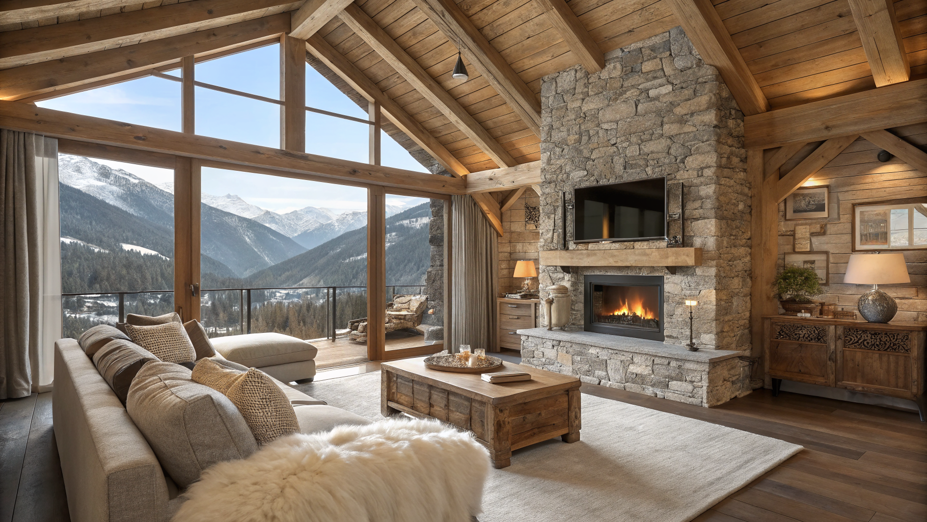 27 Alpine Interior Design Ideas That Bring Mountain Magic Into Your ...