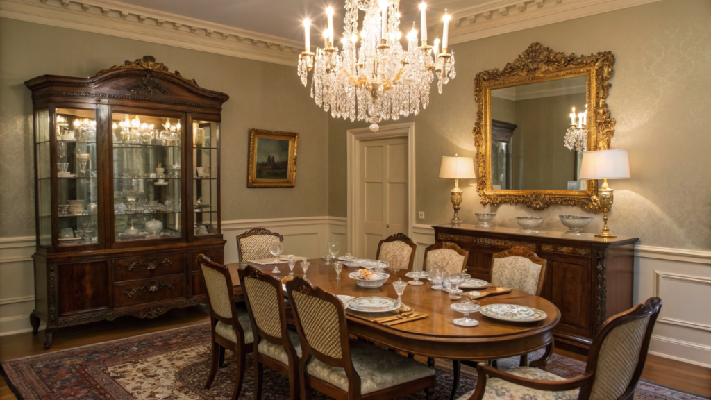 antique dining rooms