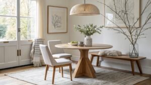 trendy dining room