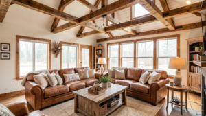 barndominium living room