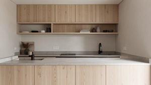 modern japandi kitchen